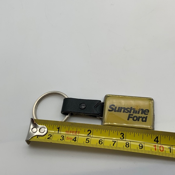 Vintage Sunshine Ford Retro Advertising Promo Keychain - Picture 6 of 7